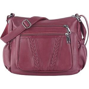 Crossbody Bags For Women Pocketbooks Soft Pu Leather Purses And Handbags Multi